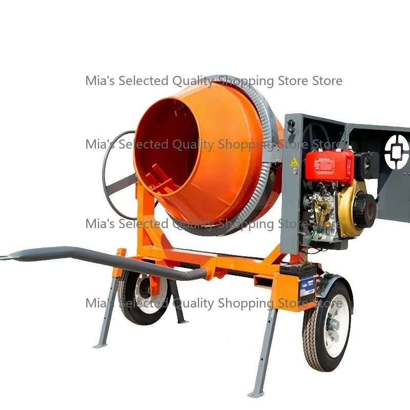 

Professional 400L 500L 600L 800L Portable Concrete Mixer Trailer Mounted Cement Mixers