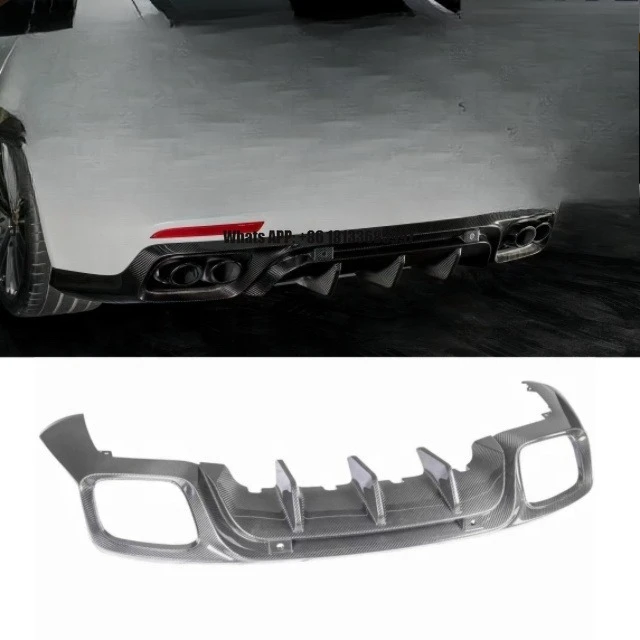 

71 Upgrades KDA Style Carbon Fiber Rear Lips, Suitable for Panamera