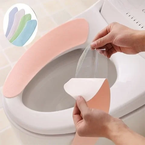 Disposable Bathroom Accessories Toilet Toilet SeatS Cover Seats Travel Stickers Portable Cushion Paper Maternal Non-woven Fabric