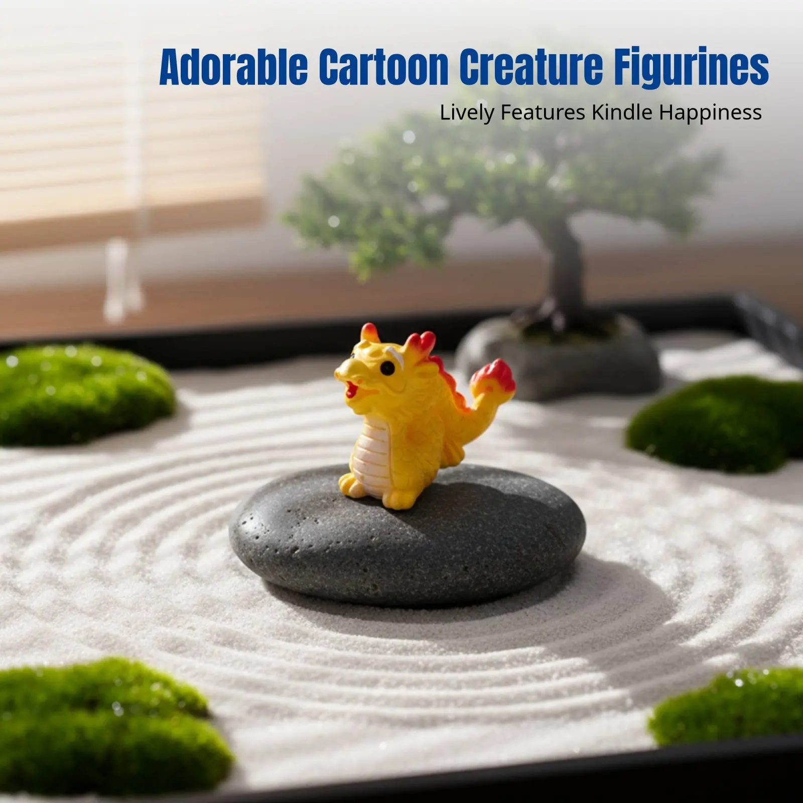

Zodiac Animal Mini Cartoon Resin Figurine, Desktop Decor, Random Design, Cute Gift