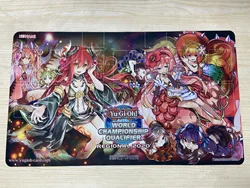 YuGiOh Traptrix Rafflesia Allomerus TCG Mat CCG Playmat Board Game Trading Card Game Mat Rubber Mouse Pad Free Bag 600x350x2mm