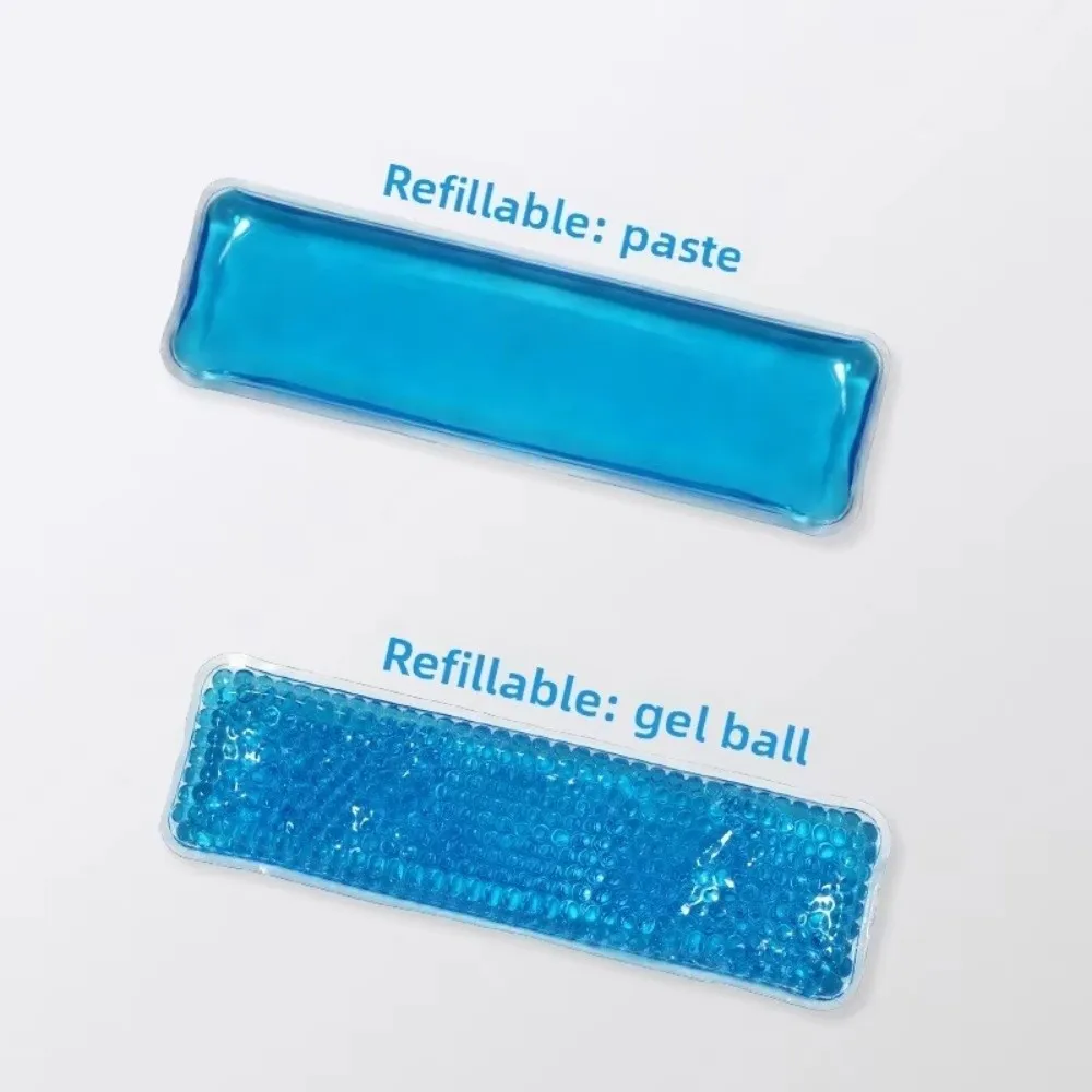 Hot Cold Dual Use Perineal Cooling Pad Flexible Gel Bead Reusable Postpartum Cooling Pad Skin Friendly With Cloth Cover