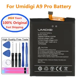 2024 Years High Quality UMI Original Battery For UMIDIGI A9 Pro A9Pro 4150mAh Phone Battery In Stock + Tools Fast Shipping