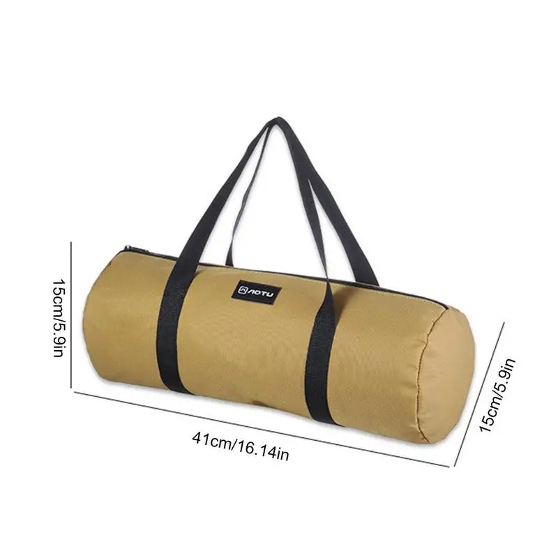 Camping Tools Portable Organizer Bag Ground Nails Tote Bags Floor Nail Canvas Stake Storage Bag Hammer Organizer Tent Pegs Case view 6