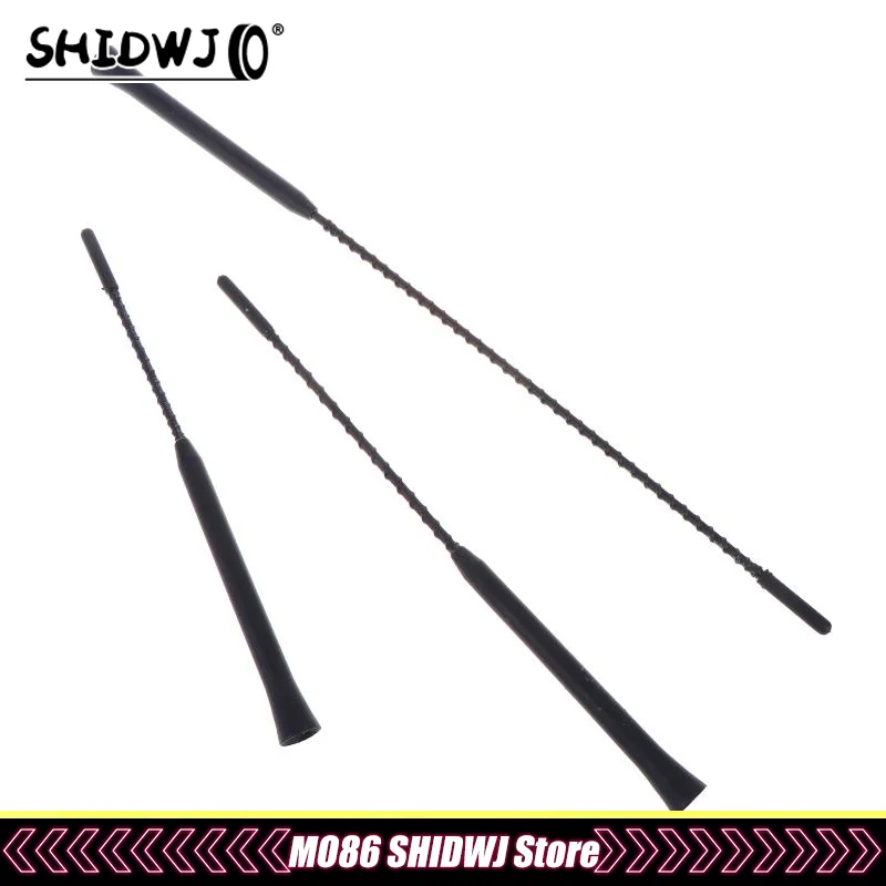 

22/26/37cm Universal Roof Mount Mast Whip Antenna Enhanced Signal Stereo Radio FM AM Aerial Amplified Car Accessories