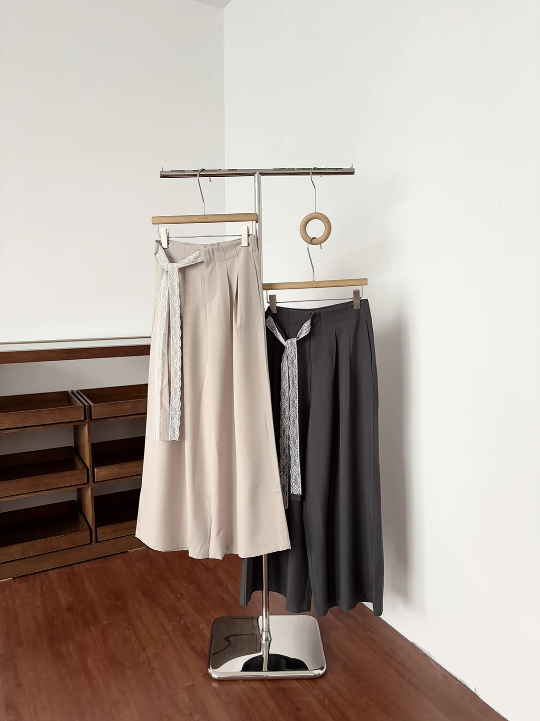 High Waist Korean Style Suit Pants Women's Casual Trousers Draped Wide Leg Pants Fashionable Versatile Summer 2026
