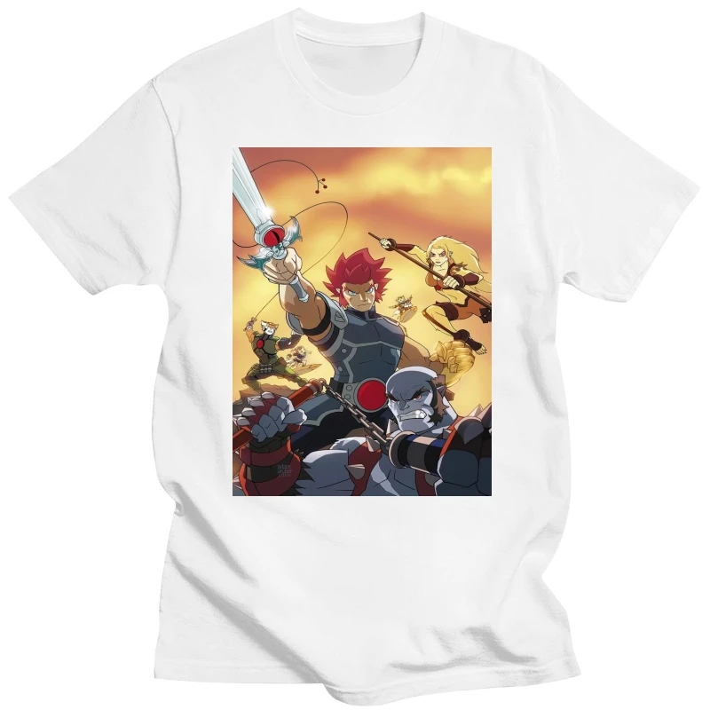 Thundercats MUMM-RA CHEETARAMen Cotton T-shirtdog t-shirtTops shirtMen T-shirt