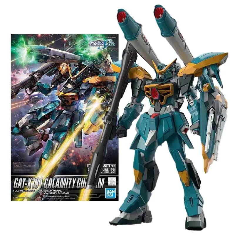 Bandai Figure Gundam Model Kit  Anime Figures FM 1/100 Calamity Mobile Suit Gunpla Action Figure Toys For Boys Children's Gifts