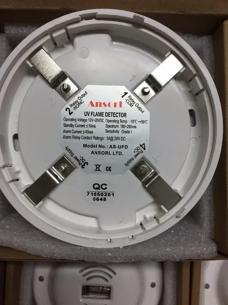 Wired UV IR Flame Detector For Fire Alarm System