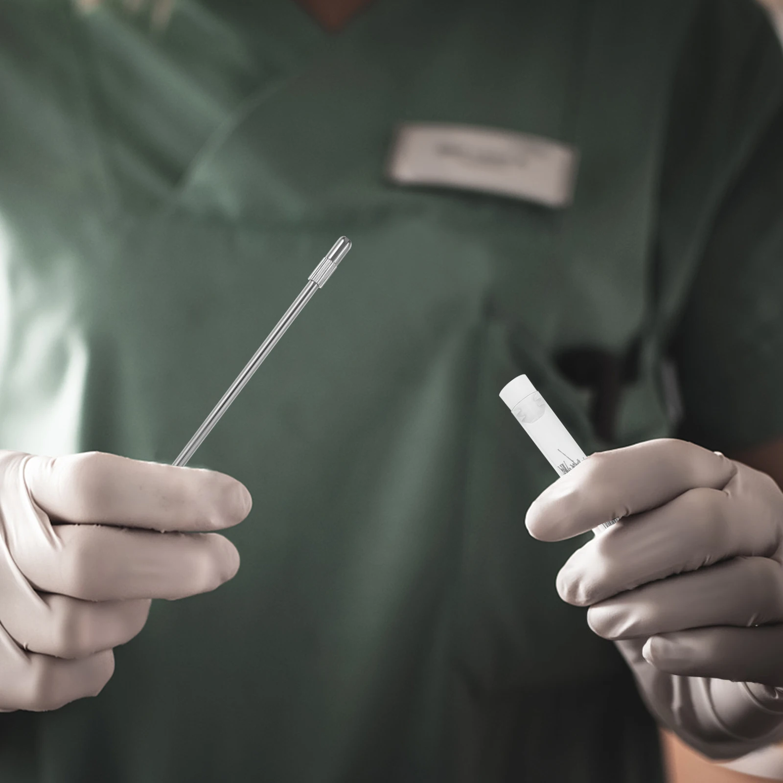 1 set Stainless Steel Inoculation Rods Lab Tools for Microbiology Experiment Random Colors Wire Loop for Culture