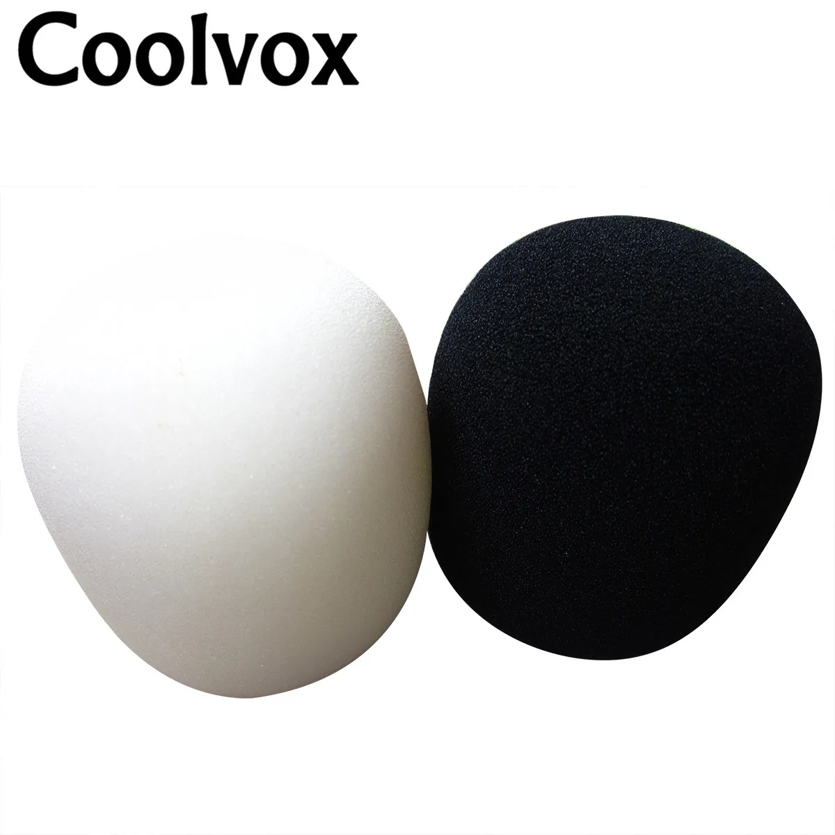 2pcs Wireless Wired Microphone Sponge Cover Soft Foam Microphone Recording Studio Equipment Foam Windscreen for Shure Microphone