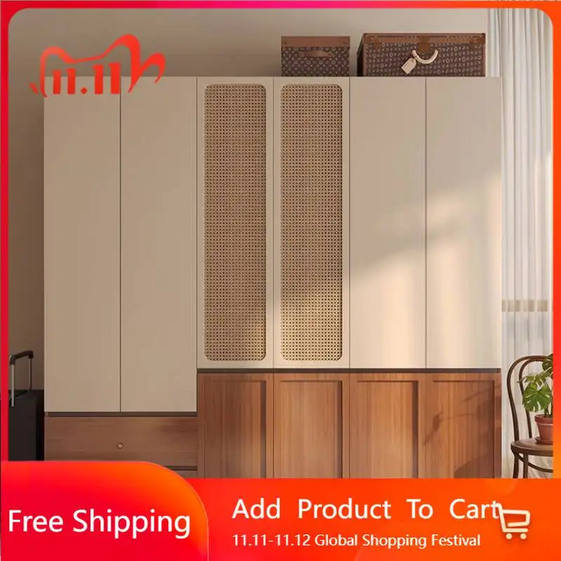 

Clothes Women Rattan Closet Luxury Drawers Interior Rack Clothes Wardrobes Storage Nordic Exterior Muebles Postmodern Furniture