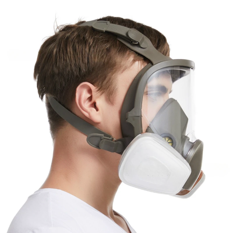 Anti-Fog 6800 Gas Mask Industrial Painting Spraying Respirator Safety Work Filter Dust Proof Full Face Formaldehyde Protection