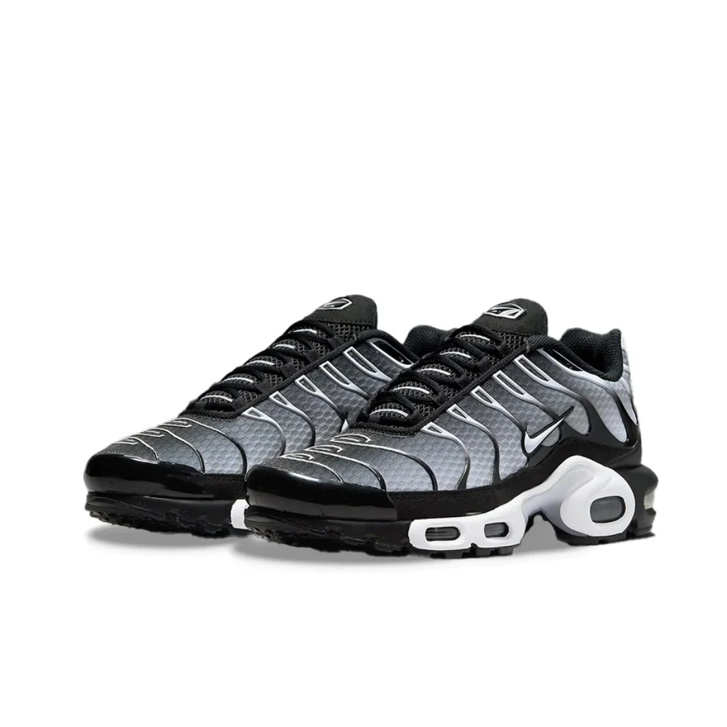 Nike New Air Max Plus TN Herren-Sneaker für den Winter, modische und bequeme Freizeitschuhe, leicht und tragbar, Silber und Schwarz