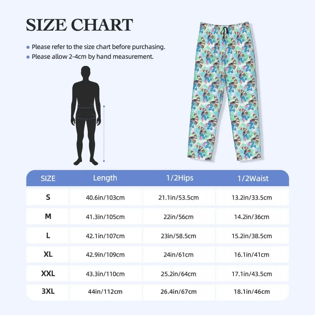 Pantalones de pijama con estampado de punto de Anime para hombre, ropa de dormir de dibujos animados, pantalones de salón para dormir con bolsillos