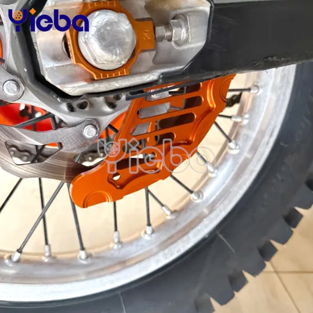 Motocross Rear Brake Disc Guard Protector For EXC EXCF XCW XCFW SX SXF XC XCF 6 Days TPI 125 250 350 400 450 530 2004-2024 2023