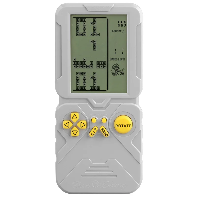 New Large-screen Tetris Game Console Puzzle Brain Development Intellectual Nostalgia Retro Toy