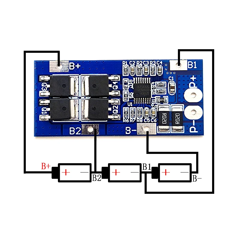 3S 20A 18650 Li-ion Lithium Battery Charger Protection Board 10.8V 11.1V 12V 12.6V Electric 15A Lipo BMS PCB PCM with balance