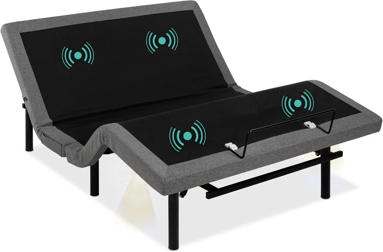 Best Choice Products Ergonomic  Adjustable Bed, Zero Gravity Base for Stress Management w/Wireless Remote Control