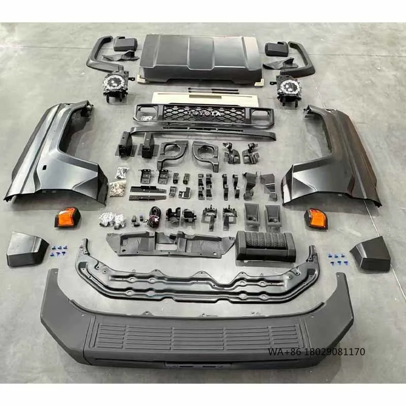 

Old to New Accessories Conversion Bumper Body Kit for LC76 LC79 1989-2023 Update to 2024