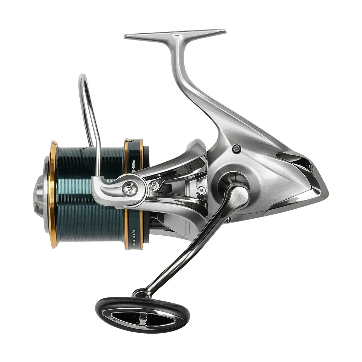 NOEBY Spinnrolle aus Vollmetall, Salzwasserbeständig, für Weitwürfe, Big Game, Shore Surf Casting, Zero Gap Angelrolle für Angler – Detail 2