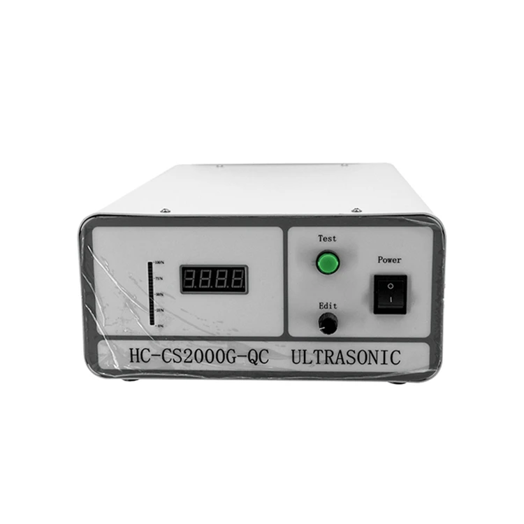 

Hot Sale 220V Ultrasonic Digital Generator New Condition for Ear Loop Welding Cleaning System CE Certificate Frequency 20kHz