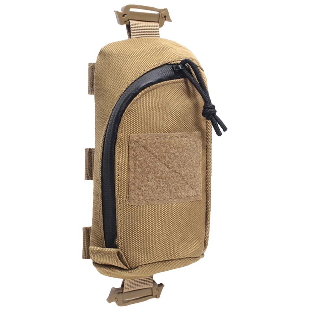 

Tactical Medical Bag Up Down Shoulder Straps Secure Fit Outdoor Nursing Pouch for Camping Travel Hiking Lightweight Comfortable