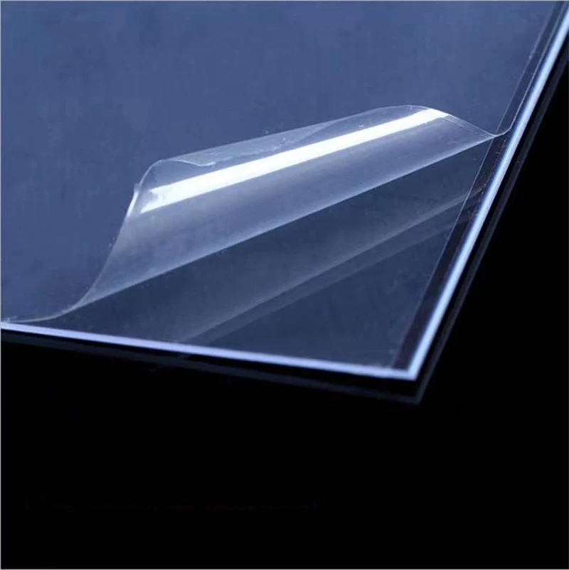 Transparent PVC Board Thickness 2/3/4/5/6/8/10/12/15mm 200-500MM Hard Plastic Sheet for Machine cover and accessories