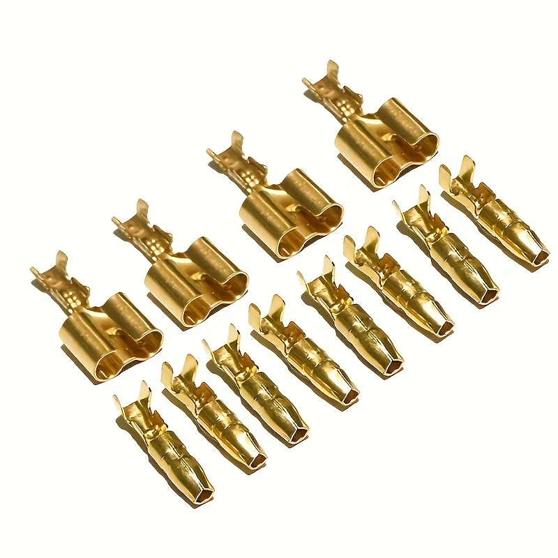 10Set 4.0MM Double Confucius Bullet Insert Spring with Sheath Bullet Terminal Car Electrical Wire Connector