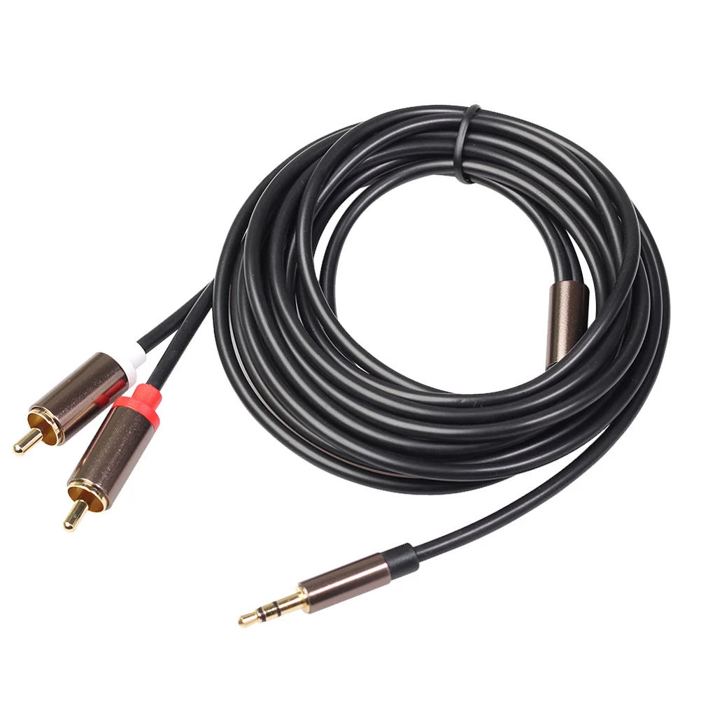 

3 Meters to 3.5mm Audio Cable Male Stereo Adapter for Amplifier Dvd Tablet Phone High Compatibility Oxygen