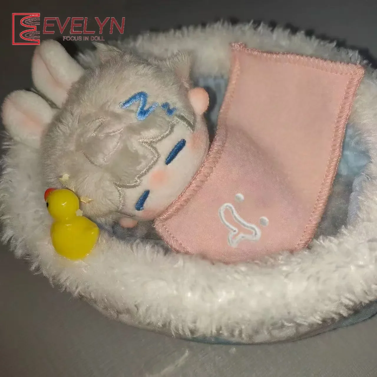 Evelyn Fashion Creative Doll Bathtub Suitable For 10-13cm Cotton Doll Clothes Decoration For Bear Doll's Bathing