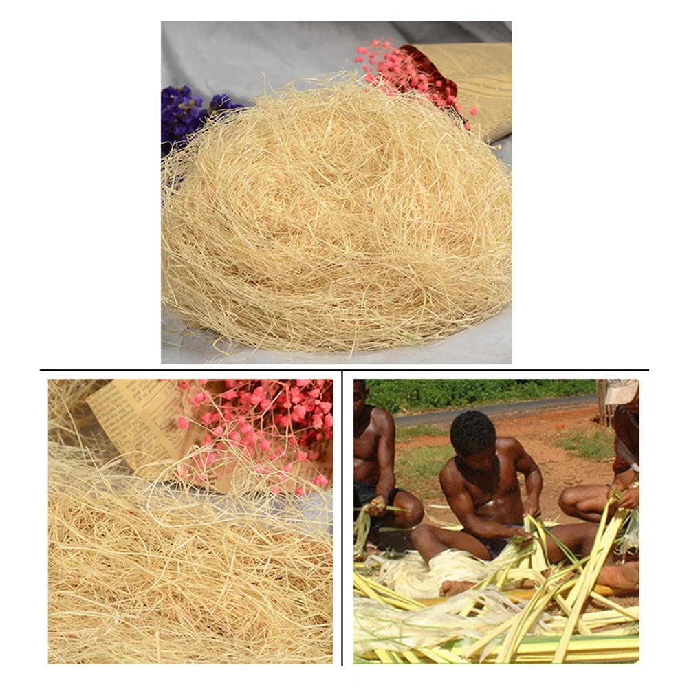1Pack Bast Filament Natürliche Hochzeit Gunsten Box Füllmaterial 150g Geschenk Korb Verpackung Box Zubehör Korb Füllungen