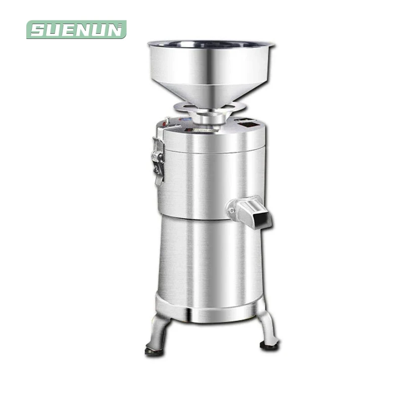 

220V Commercial Soybean Milk Machine Filter-free Refiner Soymilk Machine Electric Semi-automatic Juicer Blender fiberizer