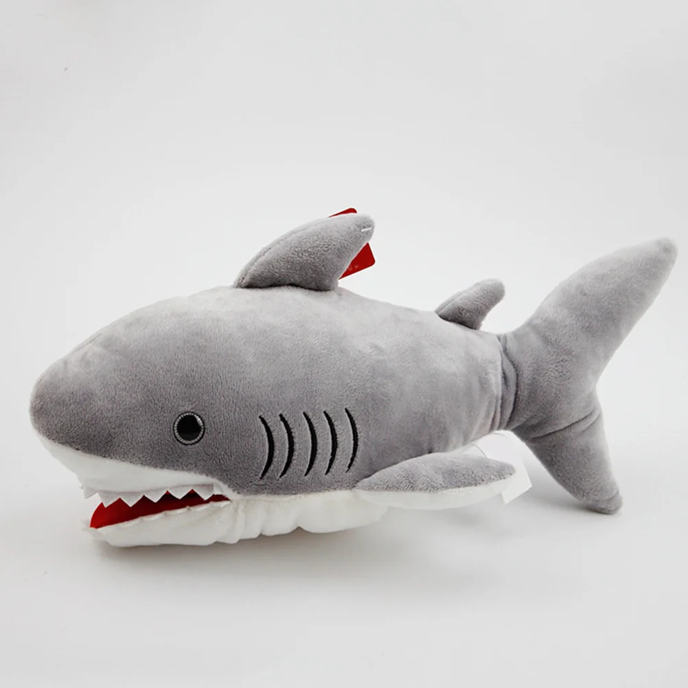 1pc Shark Hand Puppet Animal Hand For Kids Durable Early Education Role Play Storytelling Performance Prop Interactive Learning