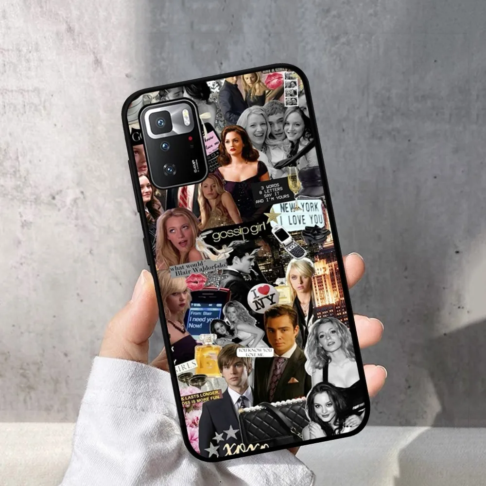 G-Gossips Girl Phone Case For Redmi Note 4 X 5 A 6 7 8 T 9 9S 10 11 11S 11Epro Poco M3 pro