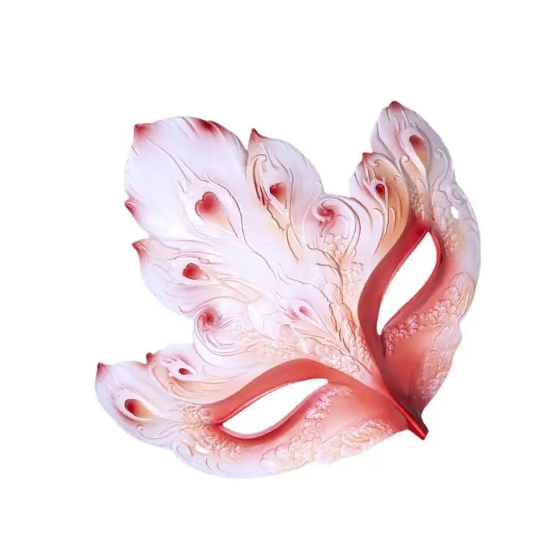 39BD 가장 무도회 마스크 Eyemask 한 왕조 여성을위한 전통 의류 액세서리 할로윈 코스프레 가장 무도회 댄스 파티