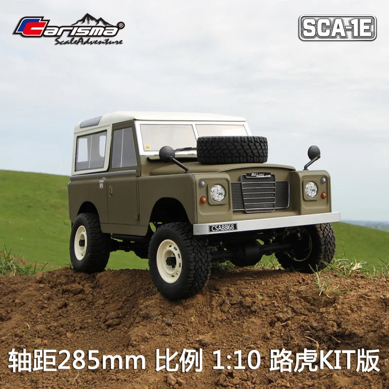 Carisma 1:10 simulação carro rc carro de controle remoto profissional escalada veículo fora de estrada tração nas quatro rodas modelo de carro controle remoto