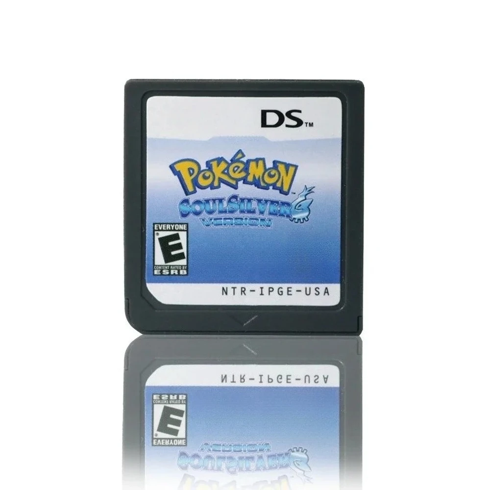 بطاقة ألعاب الفيديو NDS Retro، ألعاب سلسلة البوكيمون: لؤلؤة/ماس/قلب ذهبي/فضي سول/بلاتينيوم، النسخة الإنجليزية الأمريكية #4