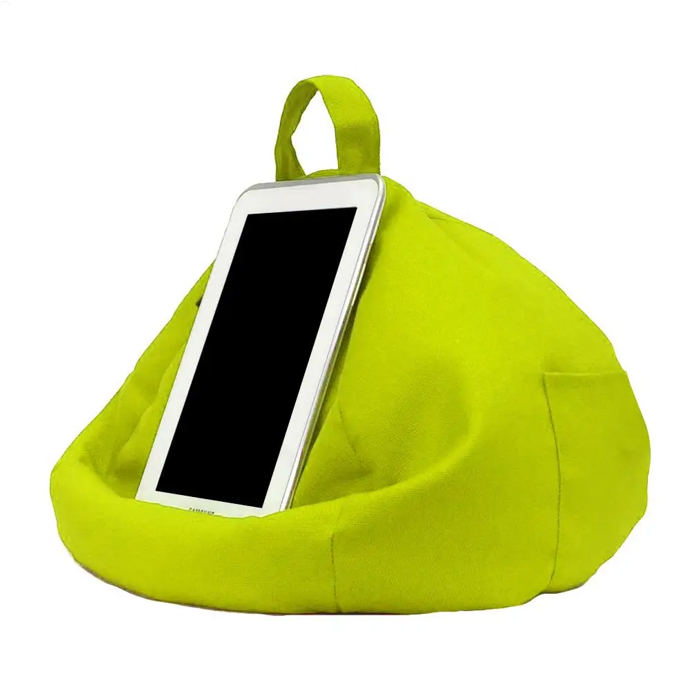 

Портативная подставка для подушки для планшета, противоскользящая подставка для подушки для планшета с карманами для iPad, кронштейн для чтения, держатель для подушки в автомобиле