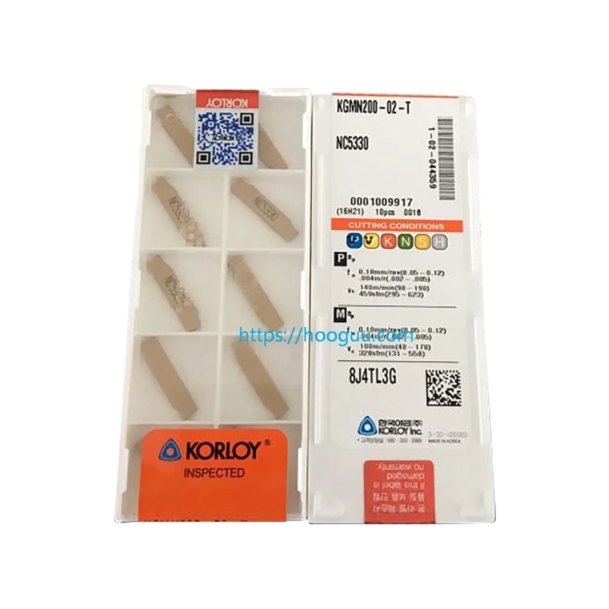 Carbide Grooving Insert KGMN150‑015‑R KGMN200‑02‑R Fit KGMN Tool Holder CNC Lathe Parts