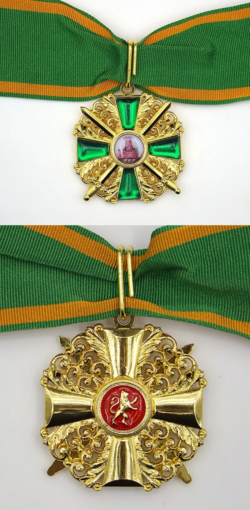 

Орден произведения креста командира льва Zähringer 2-го класса