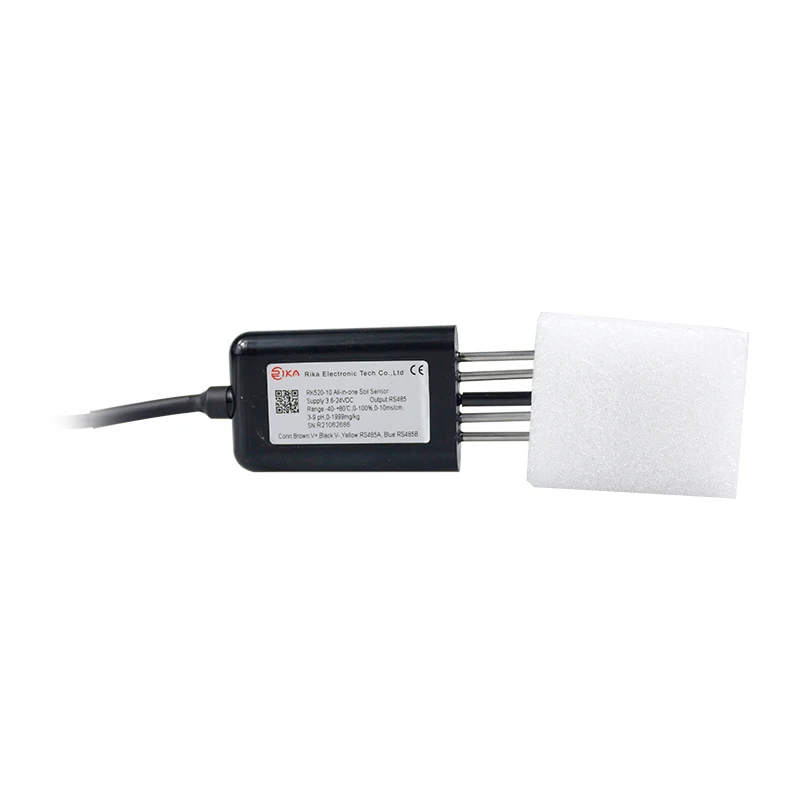 2026 RIKA RK520-11 Cheap Factory Price OEM Multiple Analog Output Ph Probe Water Irrigation Farm 4 in 1 Soil Sensor