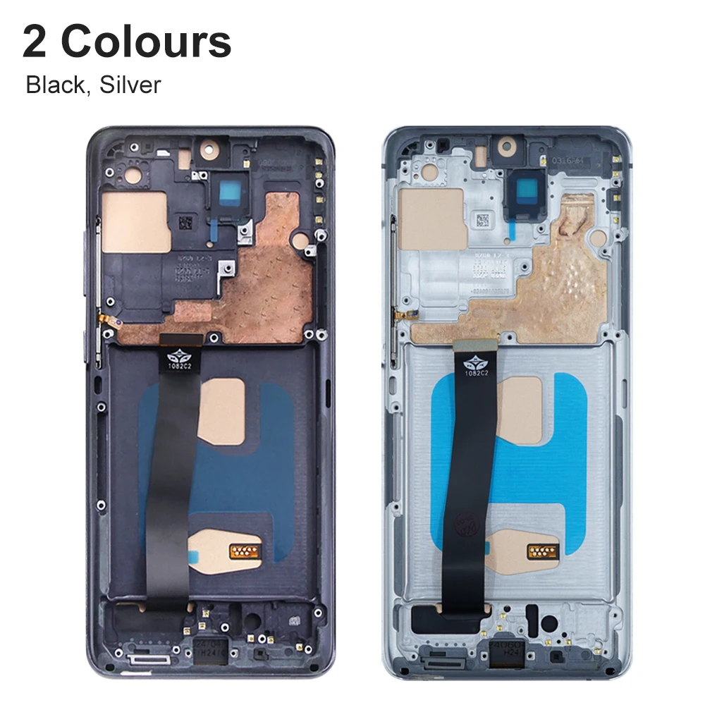 S20 Ultra 5G TFT LCD Screen Assembly for Samsung Galaxy S20 Ultra G988B G988B/DS LCD Display Touch Screen Digitizer with Frame