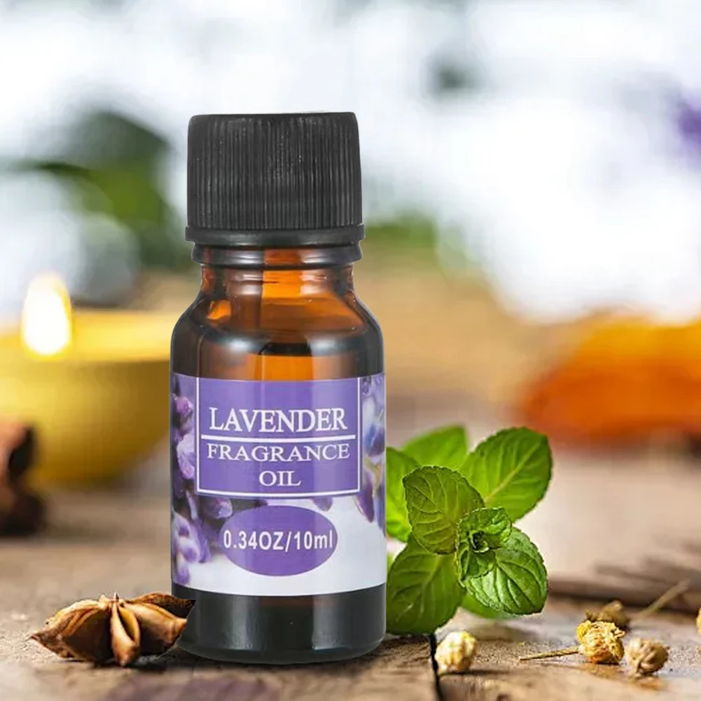 10ML Plant Essential Oil Plant Aromatherapy Oil Water Soluble Humidifier Essential Oil Freshener for Aroma Diffuser Humidifier