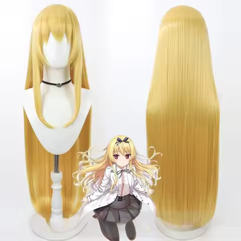 Arifureta Yue Cosplay Wig Anime Roleplay Party Costume Prop Synthetic Hair