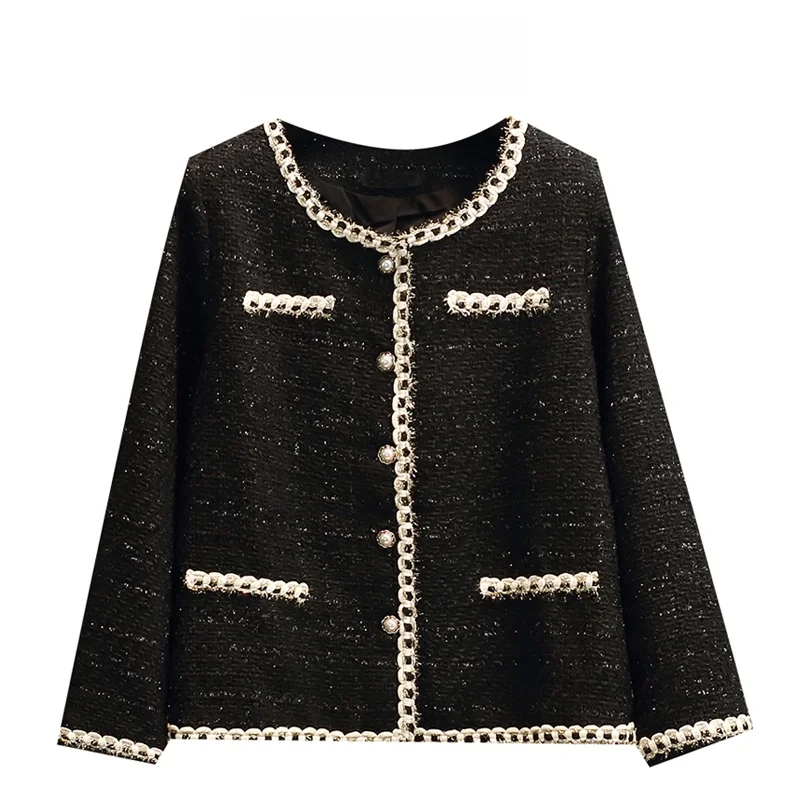 

Faionable Thiened Bla Sle Jaet, женская осенняя утягивающая верхняя одежда большого размера, свободная посадка для поездок на работу