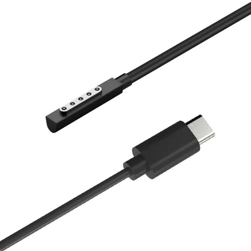 652F to USB C Charging Cable for Surface 1 2RT Laptops Portable Cord Replacement