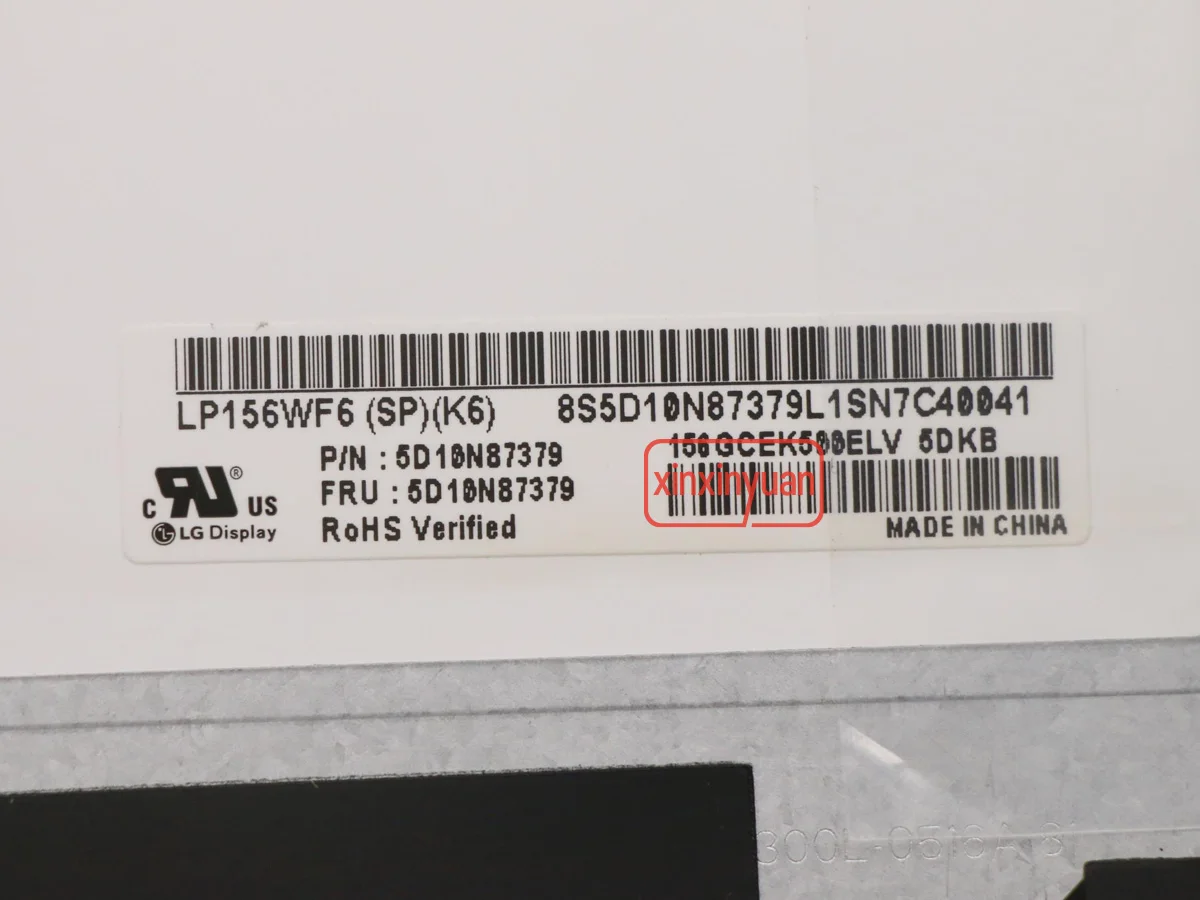 Pantalla LCD IPS de 15,6 pulgadas para ordenador portátil, LP156WFC-SPP1, LP156WF6, SPK1, SPK2, SPK3, SPK6, SPC1, LP156WF4, SPL1, SPL2, FHD1920x1080