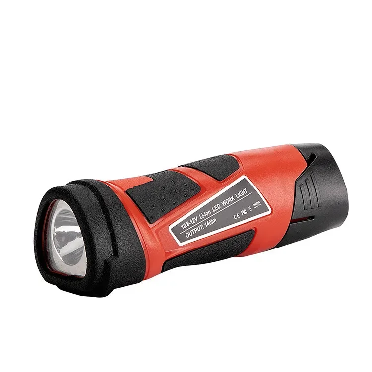 Portable Worning Light Work Lamp Flashlight Torch LED Light for Milwaukee 10.8V 12V 12 Li-ion Battery