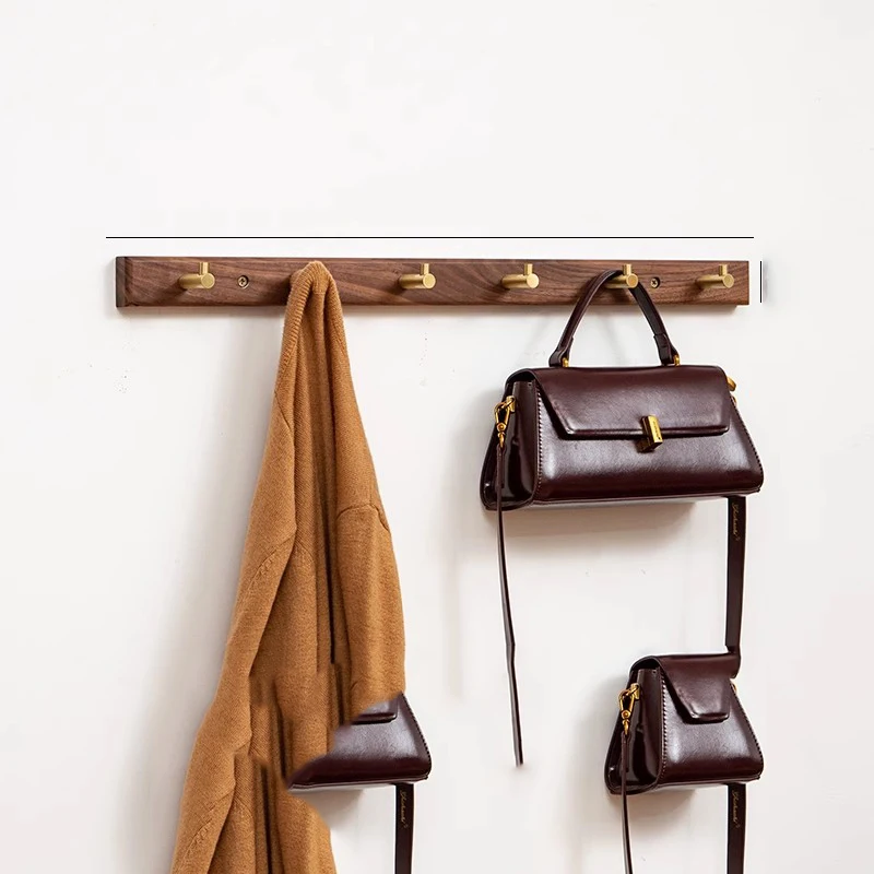 Wooden Wardrobes Coat Racks Wall Hanging Indoor Nordic Open Bedroom Dress Coat Racks Rail Display